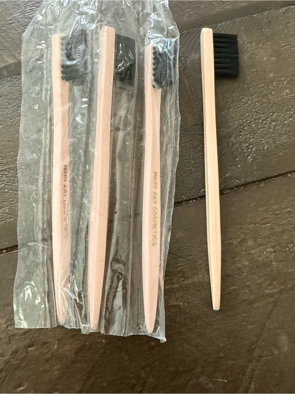 Mary Kay Cosmetics Pink Eyebrow Brushes Three New